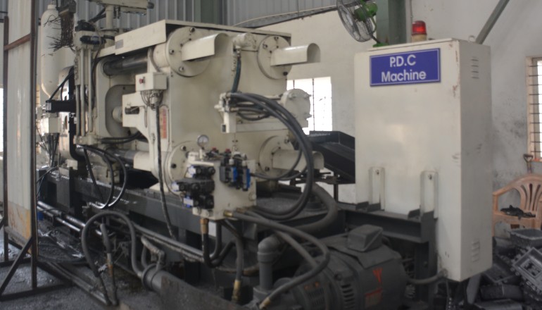 Pressure die casting