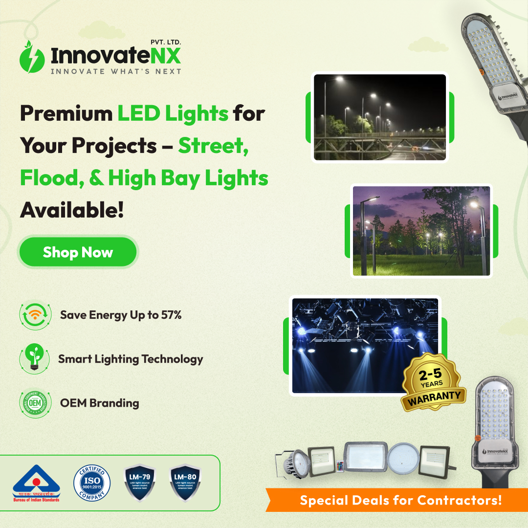 Why Businesses Trust InnovateNX for High-Quality LED Lighting Solutions