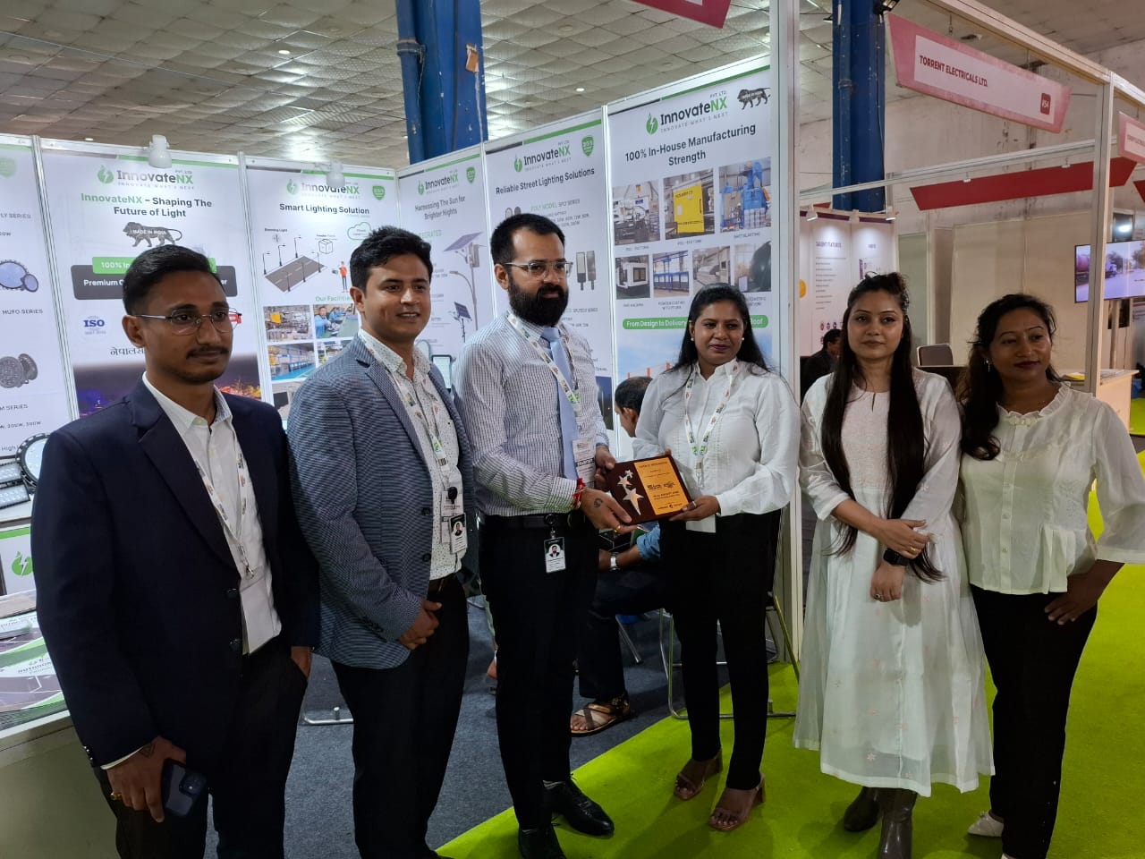 InnovateNX Shines Bright at Nepal Expo with Cutting-Edge LED Lights