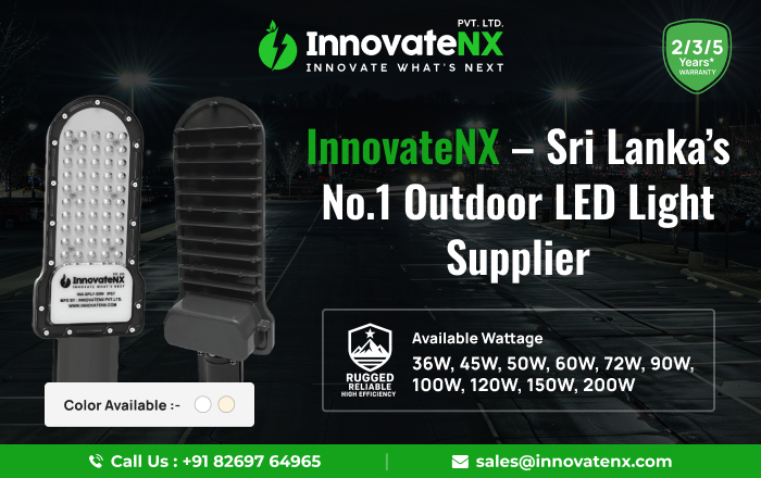 Innovatenx – Sri Lanka’s No.1 Outdoor LED Light Supplier
