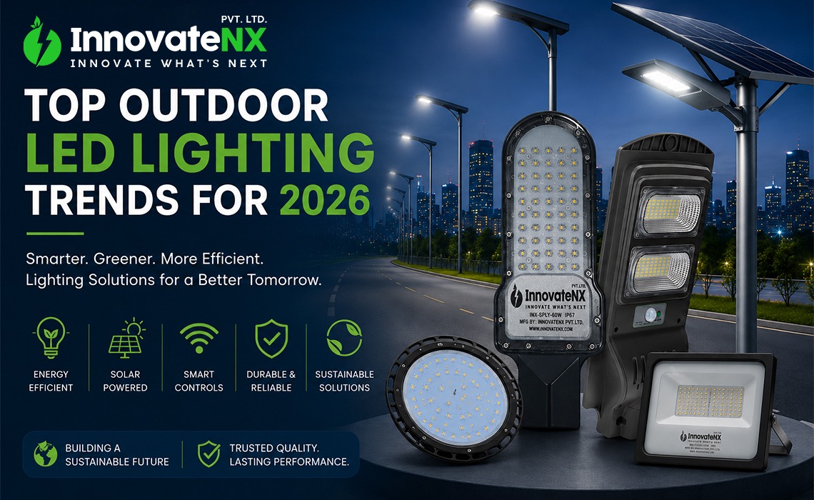 Top Outdoor LED Lighting Trends for 2026: Smarter, Greener, and More Efficient Solutions