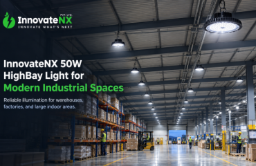 InnovateNX 50W HighBay Light for Modern Industrial Spaces