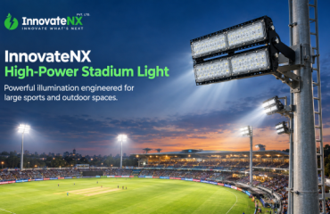 InnovateNX High-Power Stadium Light for Large Outdoor Spaces