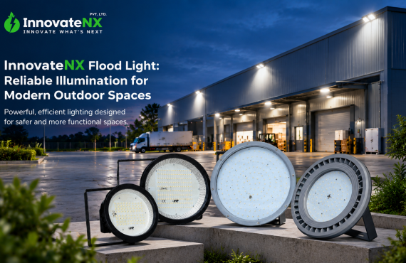 InnovateNX Flood Light: Reliable Illumination for Modern Spaces