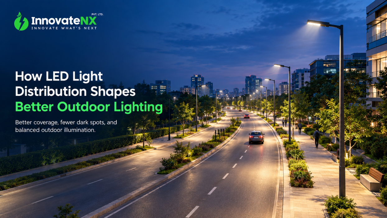 How LED Light Distribution Shapes Better Outdoor Lighting Design