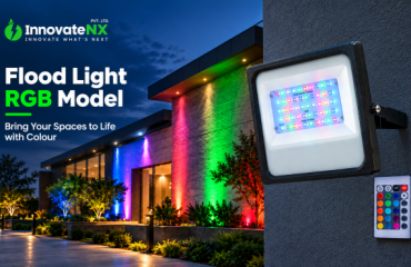 InnovateNX Flood Light RGB Model: Smart, Colourful Outdoor Lighting